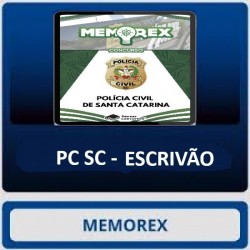 Memorex PC SC ESCRIVÃO PÓS EDITAL 2026