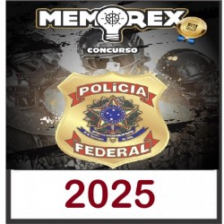 Memorex Agente Administrativo da Polícia Federal Pós Edital Pensar Concursos 2025