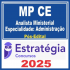 MP CE (Analista Ministerial – Especialidade: Administração) Pós Edital – Estratégia 2025