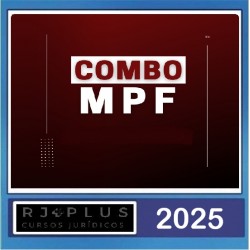 Combo Preparatório para o MPF RJ Plus 2025