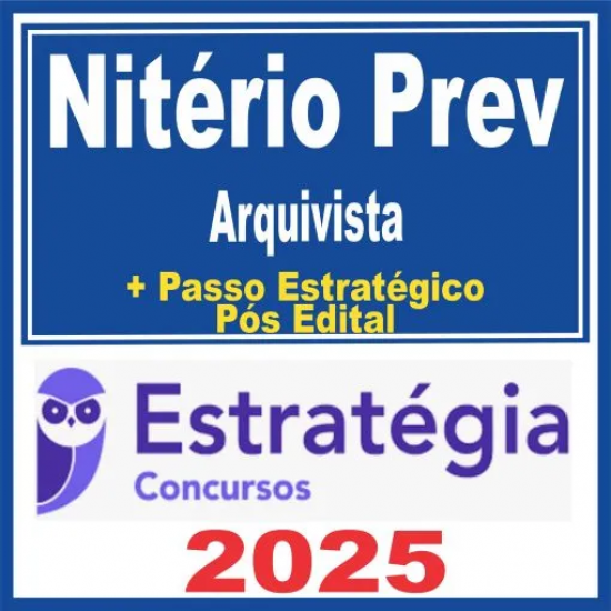 Niterói Prev (Arquivista) Pós Edital – Estratégia 2025