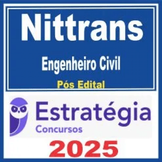 Nittrans (Agente da Autoridade de Trânsito) Pós Edital – Estratégia 2025