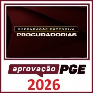 Preparação Extensiva Procuradorias APROVAÇÃO PGE 2026