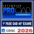 OAB 1ª Fase 46º Exame (Extensivo Pro) Ceisc 2026