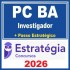 PC BA (Investigador + Passo) Estratégia 2026