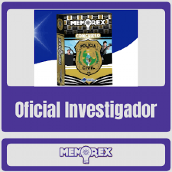 Memorex PC CE (Oficial Investigador) PENSAR CONCURSOS PÓS EDITAL