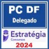 PC-DF (DELEGADO) PACOTAÇO: PACOTE TEÓRICO + CURSOS PARA FASE ESCRITA E FASE ORAL - 2024 ESTRATÉGIA CONCURSOS