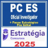 PC ES (Oficial Investigador + Passo) Pós Edital – Estratégia 2025