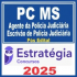 PC MS (Agente da Polícia Judiciária – Escrivão de Polícia Judiciária) Pós Edital – Estratégia 2025