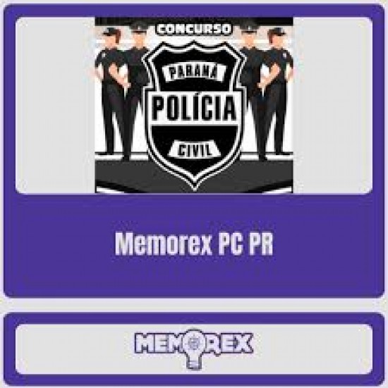 Memorex PC PR (Investigador e Papiloscopista) Pensar Concursos 2025