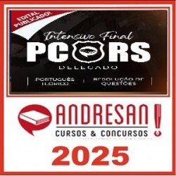 PC/RS - Delegado - Combo Extensivo: Português Teórico + Resolução de Questões Pós Edital - Andressan 2025