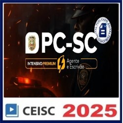 PC-SC Intensivo Premium | Agente e Escrivão de Polícia CEISC PÓS EDITAL 2025