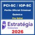 PCI-SC / IGP-SC (Perito Oficial Criminal - Química)  - 2025 (Pós-Edital) - Estratégia