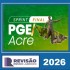 Sprint PGE/AC Revisão PGE 2026