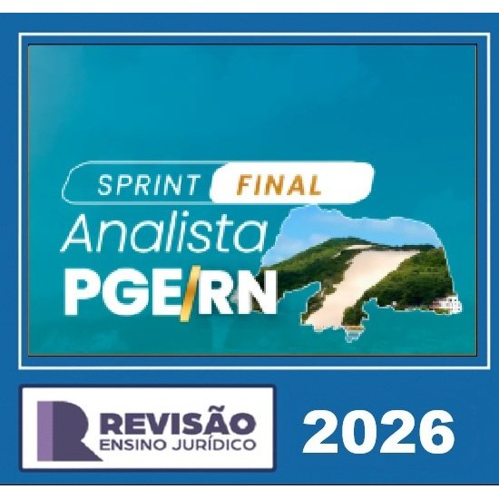 Sprint Analista PGE/RN Revisão PGE 2026