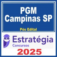 PGM Campinas SP (Procurador) Pós Edital – Estratégia 2025