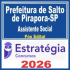 Prefeitura de Salto de Pirapora SP (Assistente Social) Pós Edital – Estratégia 2026