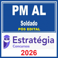 PM AL (Soldado) Estratégia 2026 Pós Edital