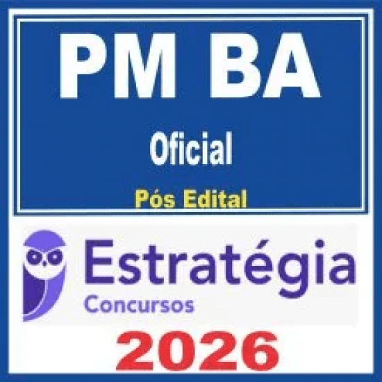 PM BA (Oficial) Estratégia 2026