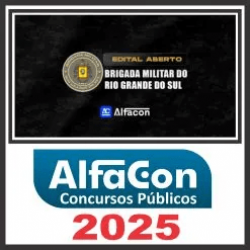 PM RS (Soldado) Pós Edital – Alfacon 2025