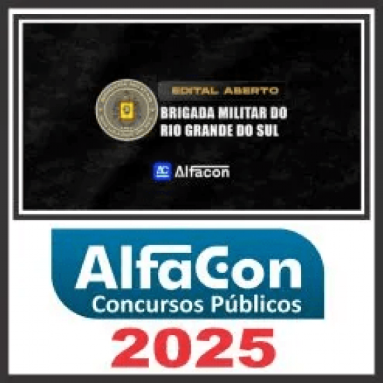 PM RS (Soldado) Pós Edital – Alfacon 2025