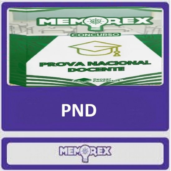Memorex PND Pensar Concursos Pós Edital 2025