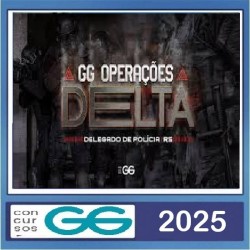 Polícia Civil RS - PCRS Delegado GG Concursos 2025