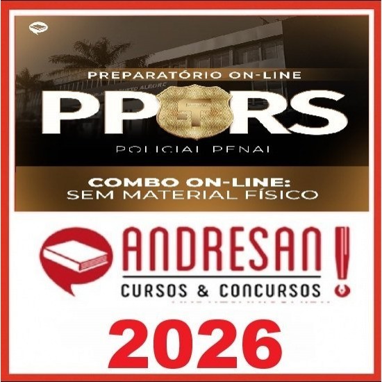 PP-RS - Policial Penal - Teórico + Resolução de Questões - Andresan 2026