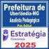 Prefeitura de Uberlândia MG (Analista Pedagógico) Pós Edital – Estratégia 2025