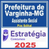 Prefeitura de Varginha MG (Assistente Social) Pós Edital – Estratégia 2025
