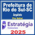 Prefeitura de Rio do Sul SC (Arquiteto) Pós Edital – Estratégia 2025