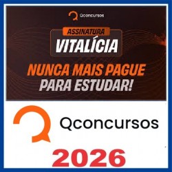 ASSINATURA ILIMITADO AVANÇADO  VITALÍCIO Q CONCURSOS 2026