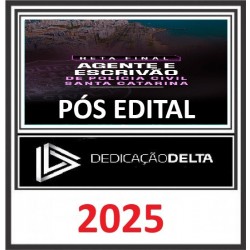 RETA FINAL - AGENTE E ESCRIVÃO DE POLÍCIA SANTA CATARINA PC SC PÓS EDITAL 2025 - 2026
