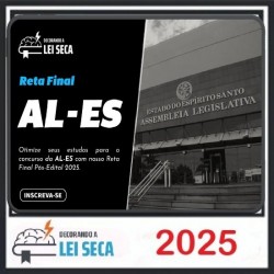 RETA FINAL - ASSEMBLEIA LEGISLATIVA DO ESPÍRITO SANTO ALE-ES 2025/2026 PÓS EDITAL
