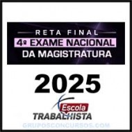 Rateio RETA FINAL ENAM 2025.2 – Escola Trabalhista