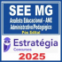 SEE MG (Analista Educacional – ANE – Administrativo/Pedagógico) Pós Edital – Estratégia 2025