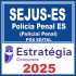 SEJUS-ES - Polícia Penal ES (Policial Penal) PP ES - 2025 (Pós-Edital) Estratégia