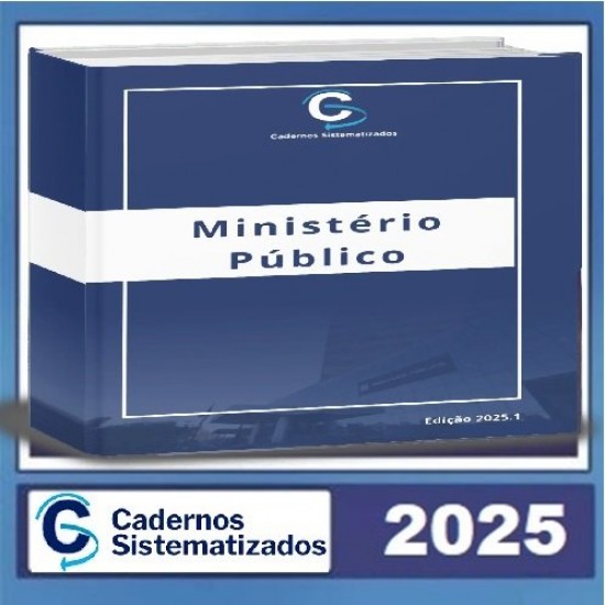 Cadernos Sistematizados Ministério Público 2025