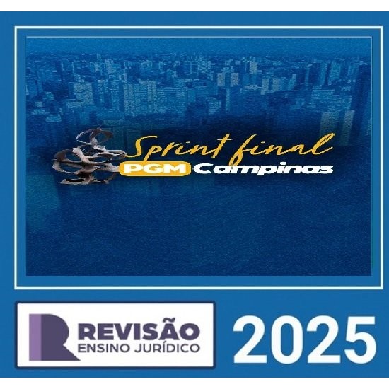 Sprint Final PGM Campinas (Revisão PGE 2025)