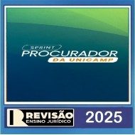 Sprint Final Procurador da UNICAMP Revisão PGE Pós Edital 2025