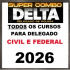 Super combo DELEGADO CIVIL E FEDERAL 2026