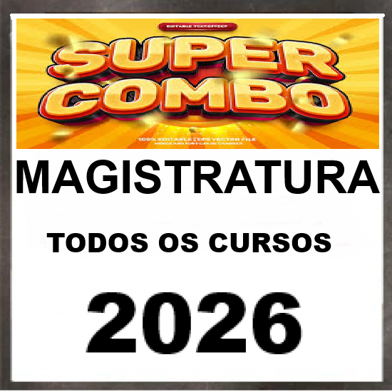 Combo - Magistratura Federal e Estadual 2026