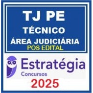 TJ-PE (Técnico - Área Judiciária) - Pacote Teórico + Pacote Passo Estratégico 2025