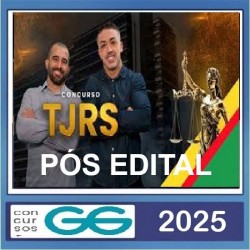 Tribunal de Justiça RS - TJRS Analista Judiciário (Adm) GG Concursos 2025 Pós Edital