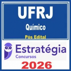 UFRJ (TQuímico) Pós Edital – Estratégia 2026