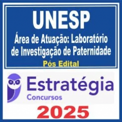 UNESP (Assistente Suporte Acadêmico II – Área de Atuação: Laboratório de Investigação de Paternidade) Pós Edital