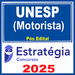 UNESP (Motorista) - 2025 (Pós-Edital) Estratégia