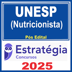 UNESP (Nutricionista)  - 2025 (Pós-Edital) - Estratégia