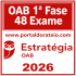 OAB 1ª Fase 48ª Exame – Estratégia 2026