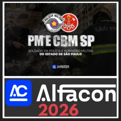 PM e CBM SP (Soldado) Alfacon 2026
